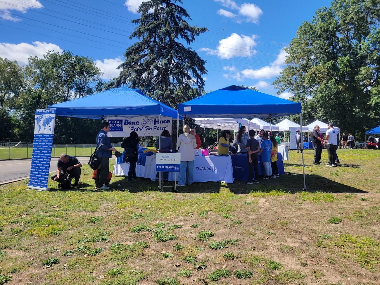 FBI Newark Citizens Academy at the Peace Islands Peace Festival!